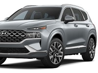 Hyundai-SantaFe-2022 Compatible Tyre Sizes and Rim Packages
